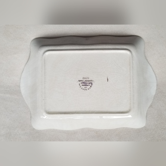 Vintage James Kent Ltd Longton England Lavender Lady Porcelain set of 3 - Picture 5 of 7